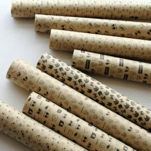 Wholesale Recycling OEM ODM Printed Gift Wrapping Paper Christmas Decoration from china suppliers