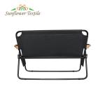 150kg Portable Heated Folding Chair Garden Double Seat Folding Camping Chair