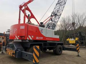 Wholesale Low Fuel Consumption QLY25 Used Hydraulic Truck Cranes from china suppliers