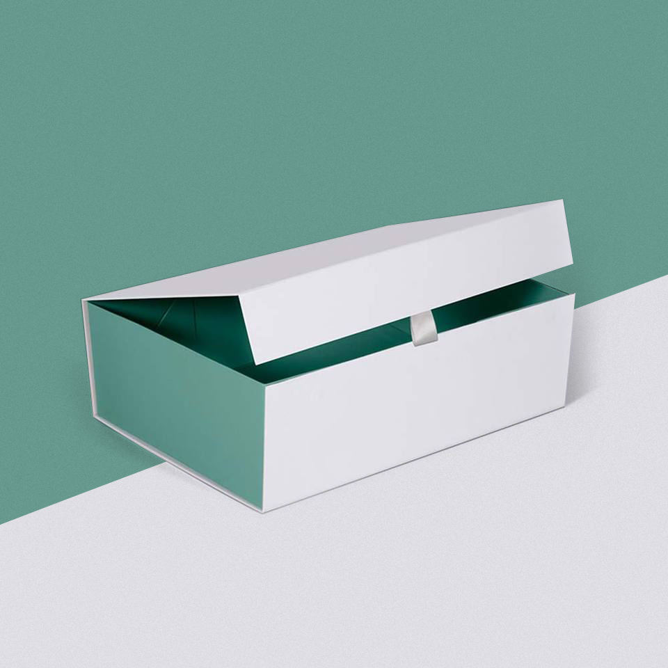Custom Luxury Colorful Rigiding Folding Paperboard Magnet Paper Box With Your Own Logo