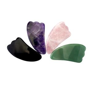 Wholesale 65g Natural Gemstone Jade Gua Sha Stone Jade Gua Sha Board from china suppliers