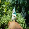 Buy cheap Small Gnome Metal Garden Ornaments Creative White Bearded Gnome Decor from wholesalers