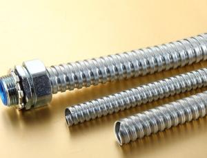 Wholesale 3/4&quot; Galvanized Metal Flexible Conduit Pipe , Flexible Metal Hose SGS Approval from china suppliers