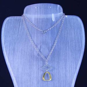 Wholesale New Fashion Ladies 316L High Quality Charming Pendant Chain Necklace LPN33 from china suppliers
