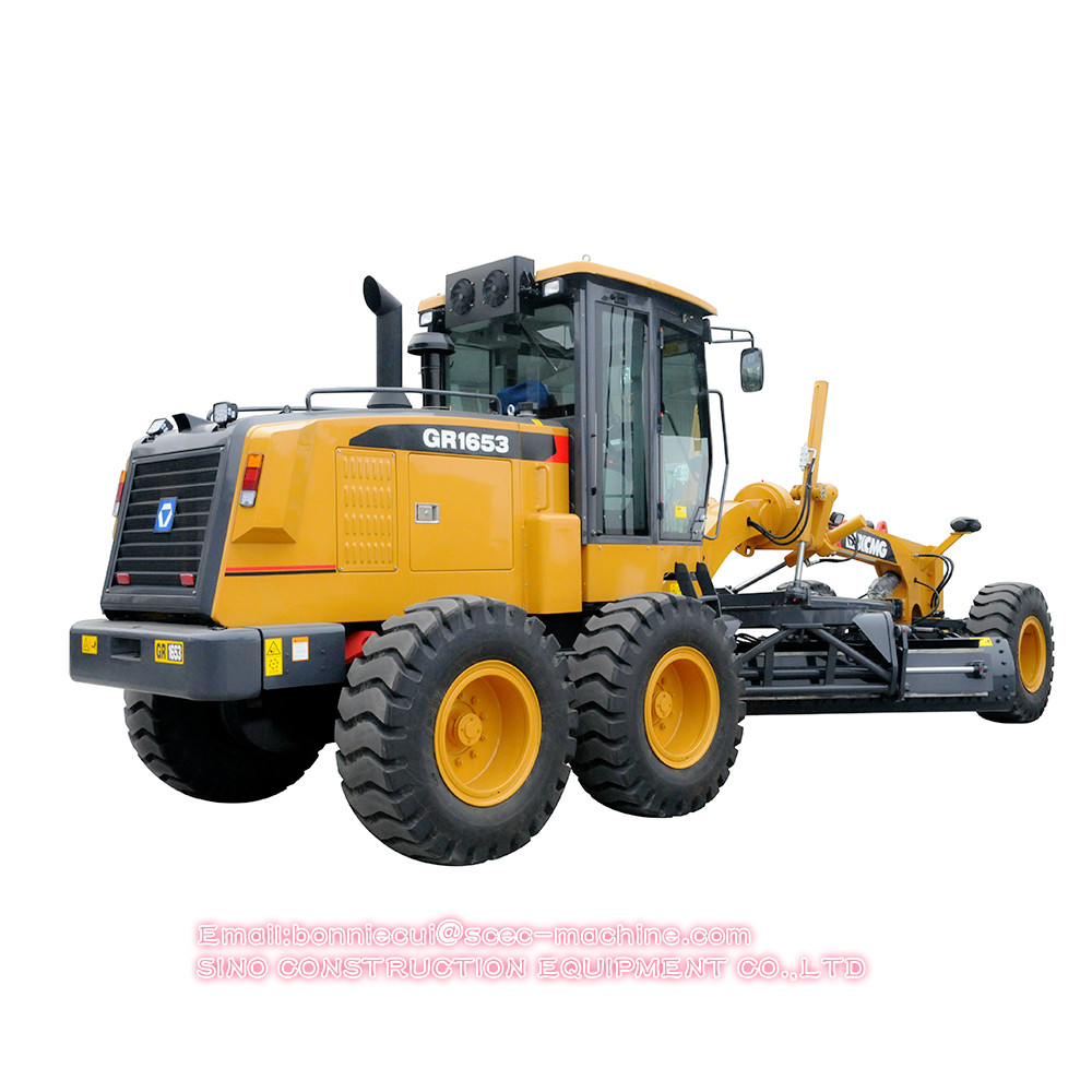Stability Construction Motor Grader 160HP GR165 Earth Moving Equipment