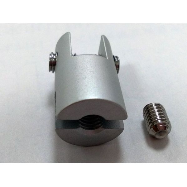 Edge Grip Cable Clamps Accessories Art Cable Hanging System For Glass Or Acrylic Panel