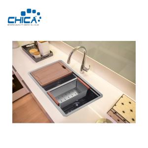 Wholesale Double Bowl stainless steel Kitchen Sinks Handmade House Kitchen Sinks from china suppliers
