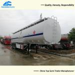 3 Axle 40000 Liter Fuel Tanker Trailer Carbon Steel