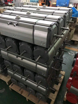 three position pneumatic actuator double acting for valves