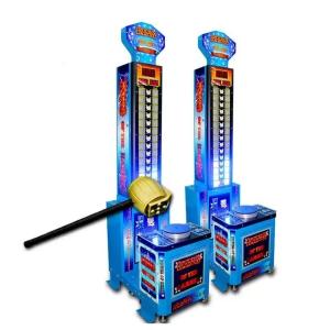 Wholesale Coin Pusher Hammer Arcade Machine High Striker Children boxing from china suppliers
