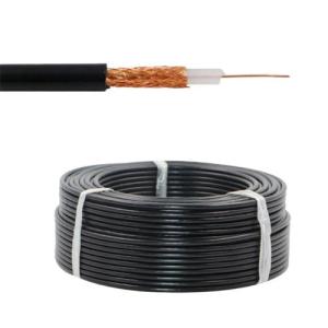 Wholesale 75ohm RG59 B/U BC 95% CCA PE Coaxial Cable Copper Wire Rg59 CCTV Cable from china suppliers