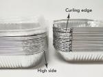 Disposable Food Packaging Disposable Tin Foil Dishes Catering Aluminium Foil