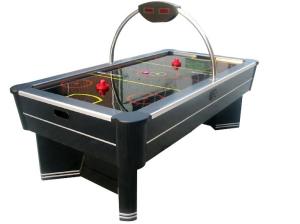 Wholesale High grade 8FT air hcokey table aluminum rail powerful motor wood hockey game from china suppliers