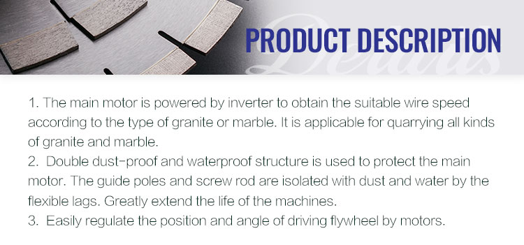 Stone Cutting Machine from Voltage 380V/50Hz Diamond Wire Saw Machine Manufacturers