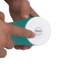 Bar Products Round LED Cup Stickers Dia 6cm PP Logo Customized