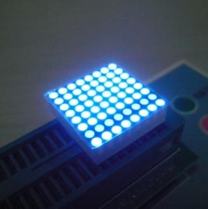 Wholesale High Brightness 2mm Led Dot Matrix Display 0.8 Inch black Surface from china suppliers