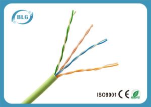 Wholesale 0.5mm Bare Copper UTP Cat5e Lan Cable For Indoor Use PVC Jacket Weatherproof from china suppliers