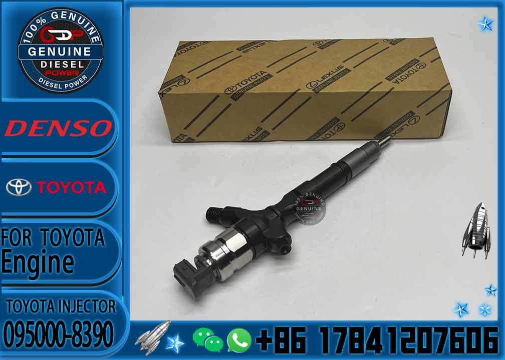 2KD-FTV Diesel Fuel Injector 23670-30310 9709500-780 095000-7800 for D-ENSO T-OYOTA HILUX 2.5L