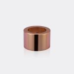 High Gloss Bright Surface Aluminum Makeup Parts Pump Closure 24/410 28/410