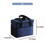 Big Square Camping Thermal Cooler Bag wIth Shoulder Strap Waterproof Oxford