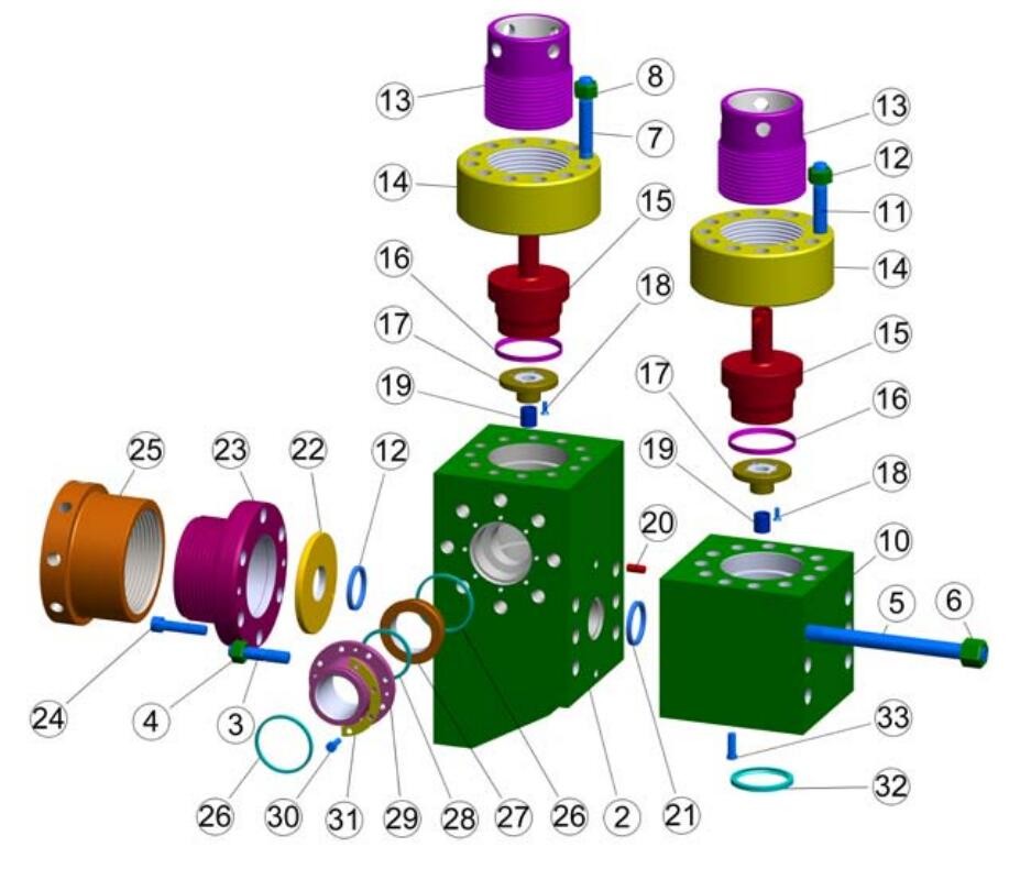 MUD PUMP VALVES & SEATS AND VALVE SPRING, CROSS ARMS VALVES, 4-WEB VALVESM, FULL OPEN VALVE, MUD PUMP PARTS FLUID END