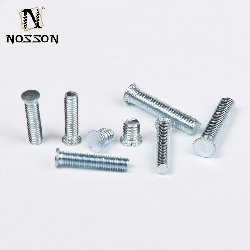 DIN Standard Stainless Steel 304 Polished Copper Plated Stud Welding Screw M3 M4 M5 M6 M8 for Industrial Applications