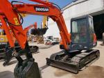 Used Doosan DH55 Micro Excavator 58kw Secondhand Hydraulic Excavator within 2018