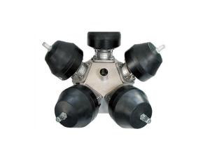 Wholesale 4 Inch Pneumatic Actuated Diaphragm Valve For Dairy Beer Chemical from china suppliers