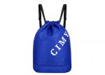 Customized Drawstring Beach Bag , Drawstring Swim Bag With Wet Dry Separation
