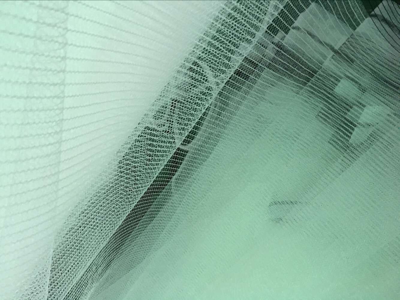 Anti-Hail Plant Protection Netting White Fabric , High Density Polyethylene