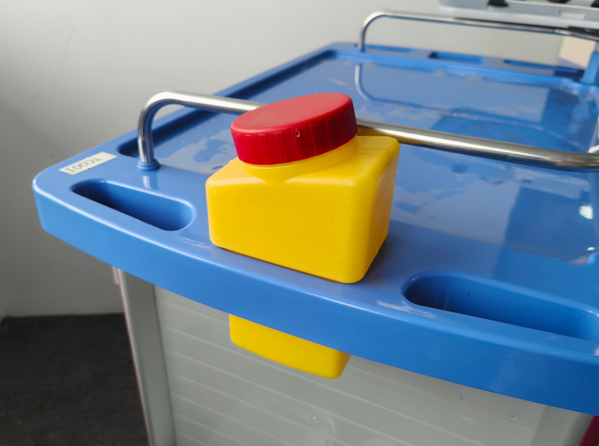 ABS Emergency Medical Equipment Trolley Hospital Medicine Cart Nursing Trolley Hospital Equipment