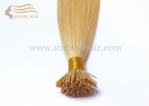 Wholesale 20&quot; Blonde Straight I-Tip Hair Extensions for sale - 20 Inch 1.0 Gram Straight Pre Bonded I Tip Hair Extensions For Sale from china suppliers