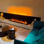 Remote Control Steel Water Vapor Mist Electric Fireplaces With Remote Control