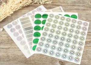 Wholesale Holographic Laser Printing Anti Counterfeiting Stickers 80gsm Glassine Paper from china suppliers