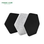 Customizable Hexagon Polyester Fiber Acoustic Panel For Meeting Room