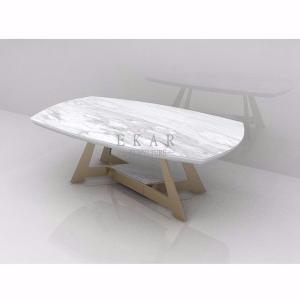 Wholesale Northern European Simple Style Modern Marble Coffee Table ZZ-ZC1711 from china suppliers