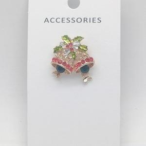 Wholesale Christmas Bell Brooch Various Colors and Designs for Your Holiday Collection from china suppliers