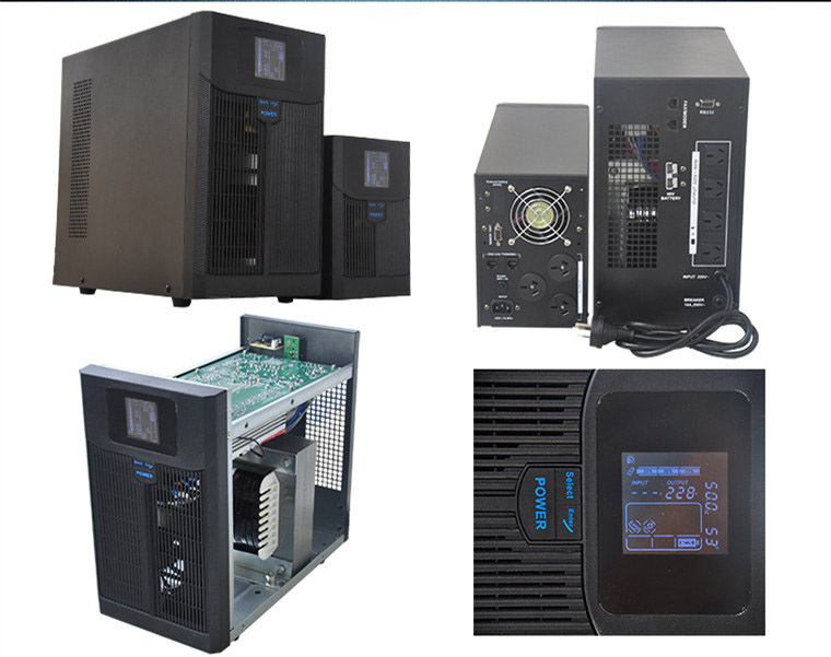 1400 watt UPS CE approved Double CPU Controlled 2kva ups