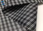230T Waterproof Plaid Taffeta Fabric Printed Lining
