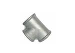 60 Degree Cone Branch Malleable Iron Tee BSP Pipe Fittings Abrasive Resistance