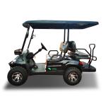 Aluminum Hunting 4 Seater Golf Cart 30mph Battery Powered