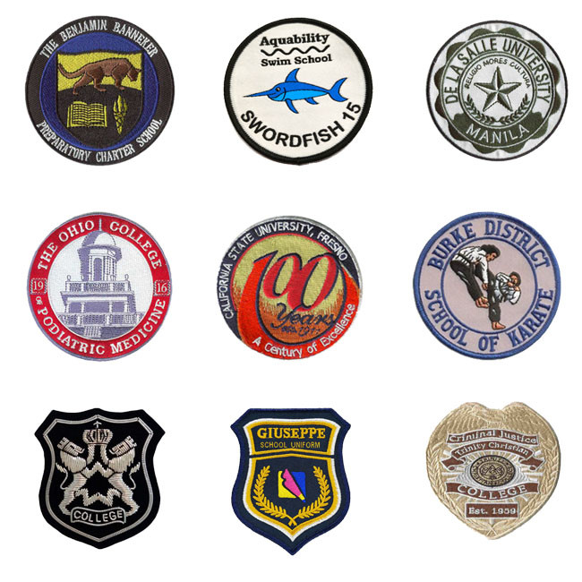 PMS School Uniform Logo Patches