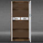 Hot selling new combination coded lock 2 doors steel office furniture government