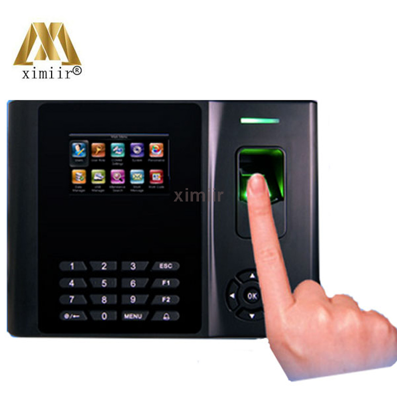 XM200 Fingerprint Time Attendance User-defined Function Key Time Clock Linux System Time Recording With Webserve Function