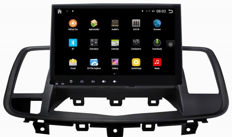Ouchuangbo car stereo head unit android 4.4 for Nissan Teana 2009 with 1024*600 Bluetooth SWC USB Can Bus