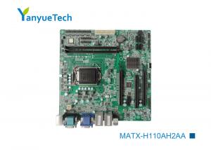 Wholesale MATX-H110AH2AA Intel Micro ATX Motherboard / 2 LAN 10 COM 10 USB 4 Slot 1 PCI Msi H110 Pro Lga from china suppliers