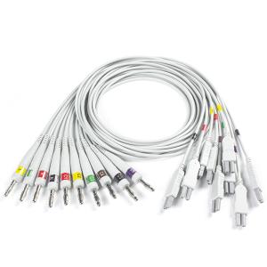 Wholesale Norav Quark C12x Diagnostic ECG 12 Lead Stress Testing Cosmed ECG with TPU Patient Cable from china suppliers