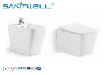 Floor Standing Mount Toilette Bidet White Ceramic Unique Comfortable Durable