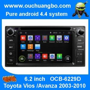 China Ouchuangbo Car GPS Navigation Stereo Radio for Toyota Vios /Avanza 2003-2010 Android 4.4 on sale