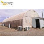 Weather Haven Hangar Cover Fire Resistant Waterproof Fiberglass Fabric Tent